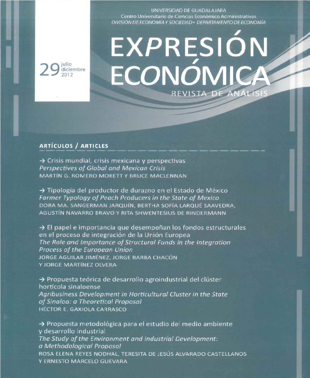 					Ver Núm. 29 (2012): Expresión Económica Julio - Diciembre 2012
				