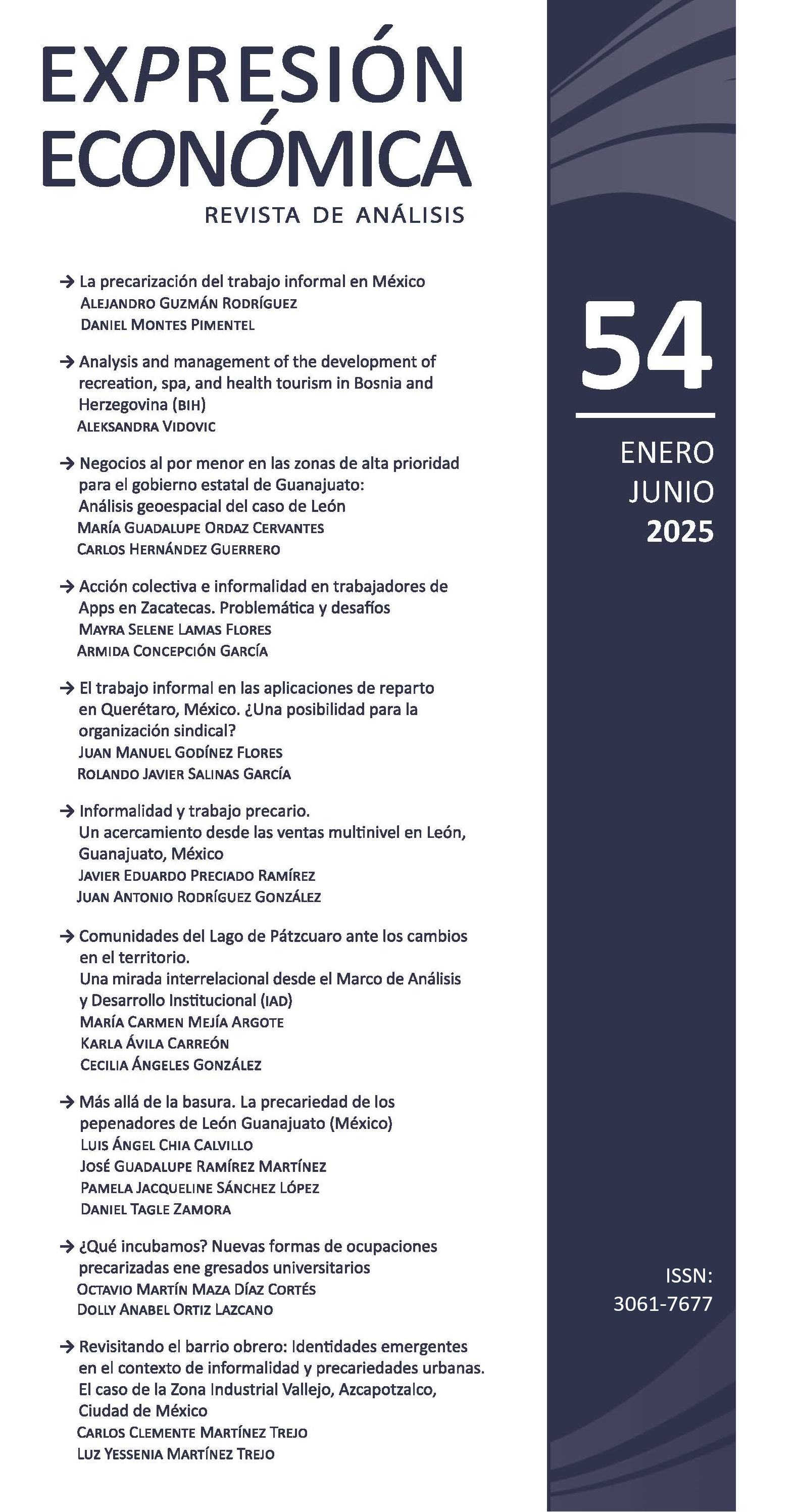 					Ver Núm. 54 (2025): EXPRESIÓN ECONÓMICA. REVISTA DE ANÁLISIS 54 ENERO - JUNIO 2025
				